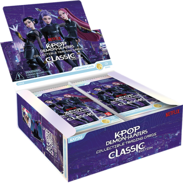 Boite de KPop Demon Hunters - Collectible Trading Cards - 20 Boosters Display - Classic Edition