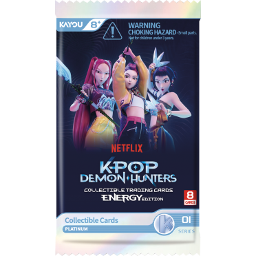 Boite de KPop Demon Hunters - Collectible Trading Cards - Booster - Energy Edition