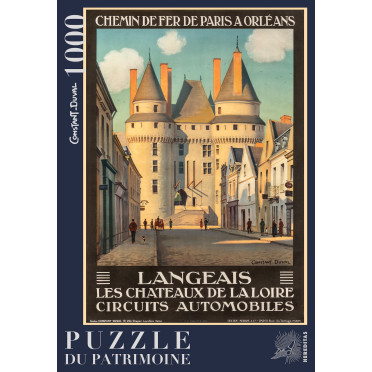 Boite de Château de Langeais par Constant-Duval
