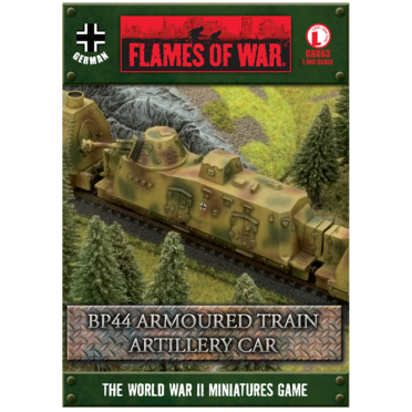 Boite de Flames of War - BP44 Armoured Train Artillery Car