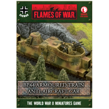 Boite de Flames of War - BP44 Armoured Train Anti-aircraft Car