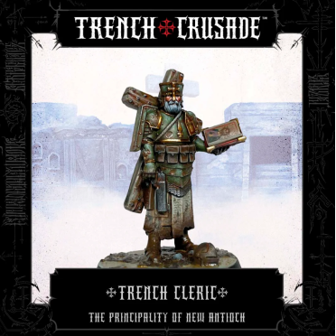 Boite de Trench Crusade - The Principality of New Antioch - Trench Cleric
