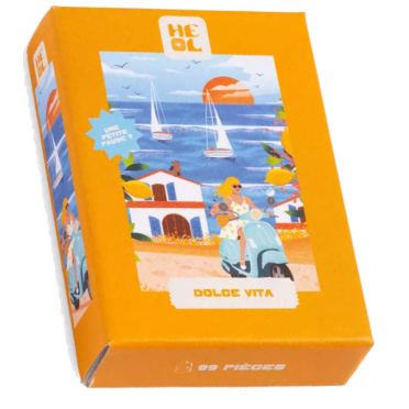 Boite de Mini puzzle - Dolce Vita – 99 pièces