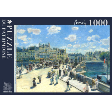 Boite de Le Pont Neuf à Paris par Auguste Renoir