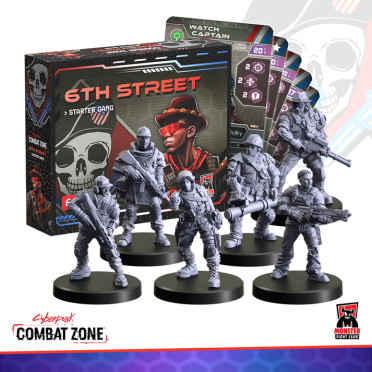 Boite de Cyberpunk Red - Combat Zone - 6th Street Starter Gang