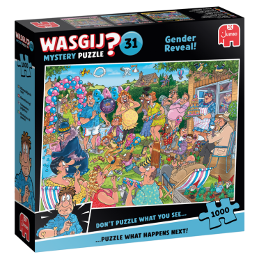 Boite de Puzzle Wasgij Mystery 31 - Gender Reveal ! 1000 pièces