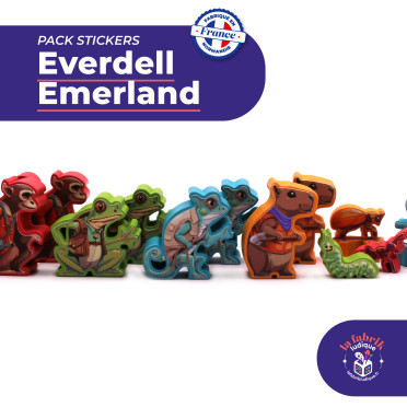 Boite de Everdell Emerland - Pack de Stickers