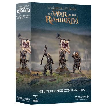 Boite de The Lord of The Rings : Middle Earth Strategy Battle Game - Hill Tribesmen Commanders