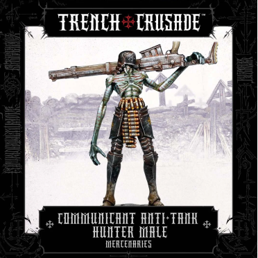Boite de Trench Crusade - Mercenaries - Communicant Anti-Tank Hunter (Male)