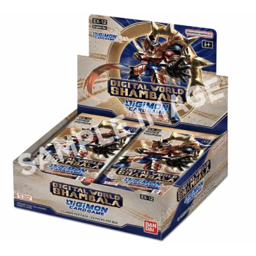 Boite de Digimon Card Game - Digital World Shambala - 24 Boosters Display