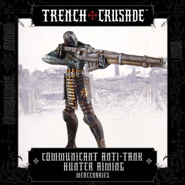 Boite de Trench Crusade - Mercenaries - Communicant Anti-Tank Hunter (Aiming)