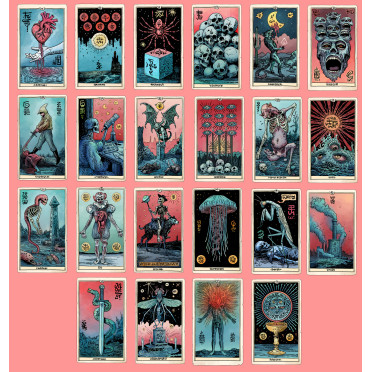 Boite de The Painted Wastelands - Fell Hand of Lamblichus Deck