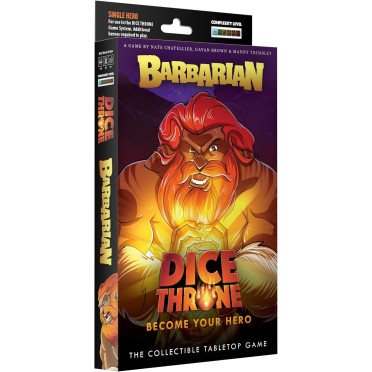 Boite de Dice Throne - Barbarian - Hero Pack