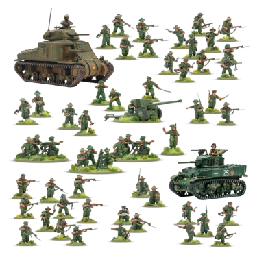 Boite de Bolt Action - Commonwealth - Ayo Gorkhali! - Gurkha Starter Army