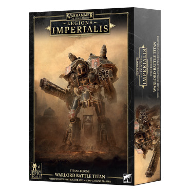 Boite de The Horus Heresy : Legions Imperialis - Warlord Titan with Volkite Destructor and Macro-Gatling Blaster