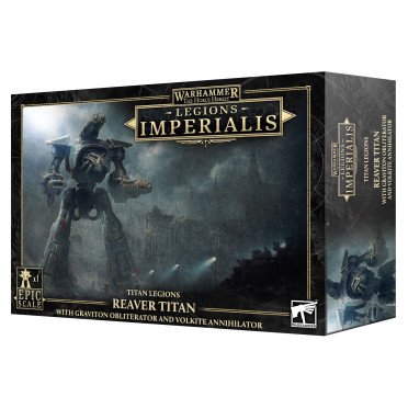 Boite de The Horus Heresy : Legions Imperialis - Reaver Titan with Graviton Obliterator and Volkite Annihilator
