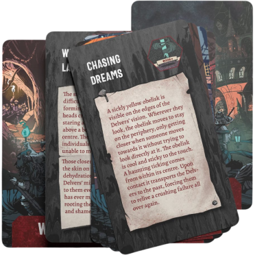 Boite de Heart: The City Beneath - Delve Deck