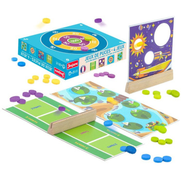 Boite de Jeux de Puces - 4 jeux