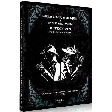 Boite de Sherlock Holmes et Mme Hudson Détectives