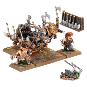 Boite de Warhammer - The Old World - Forteresses Naines : Faucheuse de Gobelins