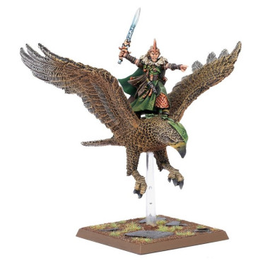 Boite de Warhammer - The Old World - Royaume des Elfes Sylvains : Noble Elfe Sylvain sur Grand Aigle