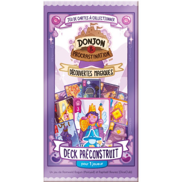 Boite de Donjon & Procrastination - Deck Préconstruit - Saison 2 : Découvertes Magiques