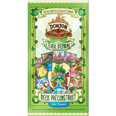Boite de Donjon & Procrastination - Deck Préconstruit - Saison 3 : L’Eveil d’Emral