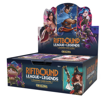 Boite de Riftbound: League Of Legends - Set 1: Origins Display