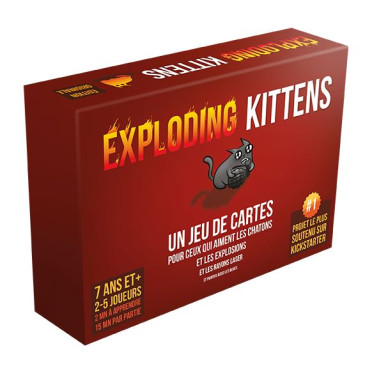 Boite de Exploding Kittens - Occasion