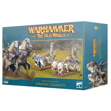 Boite de Warhammer - The Old World - Royaumes Hauts Elfes - Chars de Tiranoc