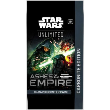 Boite de Star Wars Unlimited : Ashes of the Empire - Carbonite Edition Booster