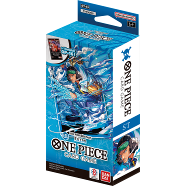 Boite de One Piece Le Jeu de Cartes : Deck pour Débutant 33 - Kuzan