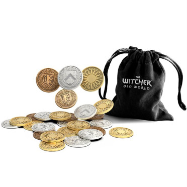 Boite de The Witcher: Old World - Metal Coins