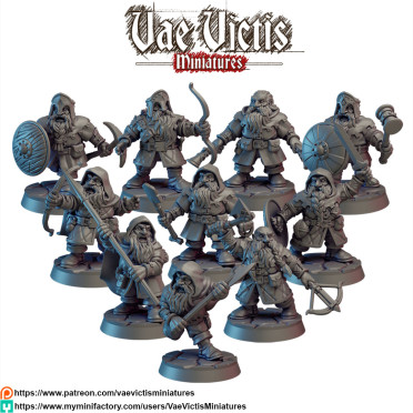 Boite de Vae Victis - Nains - Bande des Collines
