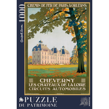 Boite de Puzzle - Château de Cheverny par Constant-Duval - 1000 pièces