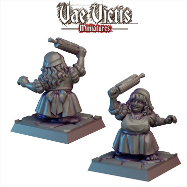 Boite de Vae Victis - Halfelins - Boulangère