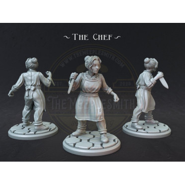 Boite de Figurine - La Chef V.2