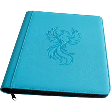 Boite de Toploader Binder - Album 9 poches Premium - 288 emplacements - Turquoise