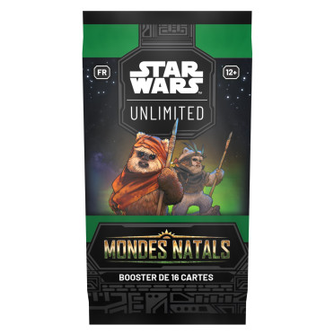 Boite de Star Wars Unlimited : Mondes Natals - Booster