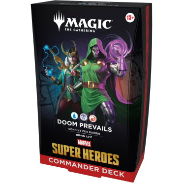 Boite de Magic: The Gathering - Marvel Super Heroes Commander Deck - Doom Prevails