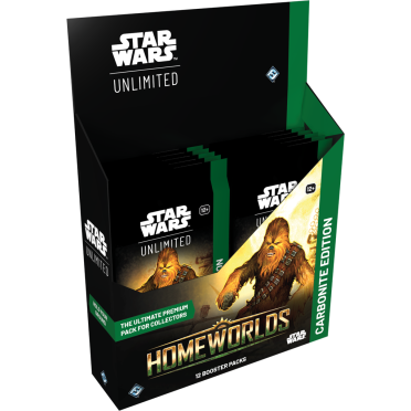 Boite de Star Wars Unlimited: Homeworlds - Carbonite Edition Booster Display