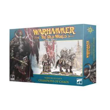 Boite de Warhammer - The Old World : Guerriers du Chaos - Champions du Chaos