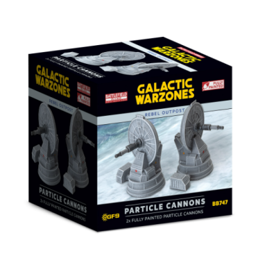 Boite de Galactic Warzones - Rebel Outpost Particle Cannons