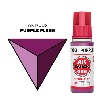 Boite de Quick Gen Color Ak Interactive - Purple Flesh