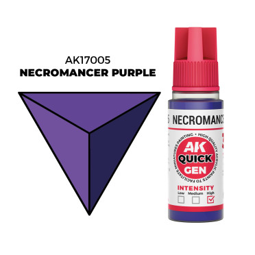 Boite de Quick Gen Color Ak Interactive - Necromancer Purple