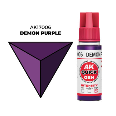 Boite de Quick Gen Color Ak Interactive - Demon Purple