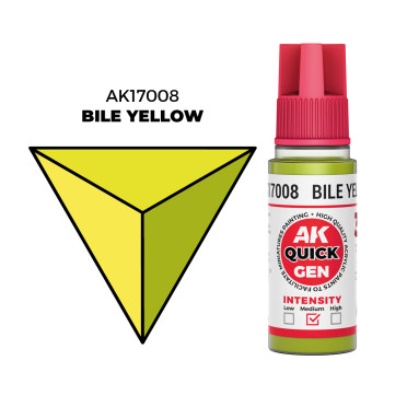 Boite de Quick Gen Color Ak Interactive - Bile Yellow