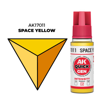 Boite de Quick Gen Color Ak Interactive - Space Yellow