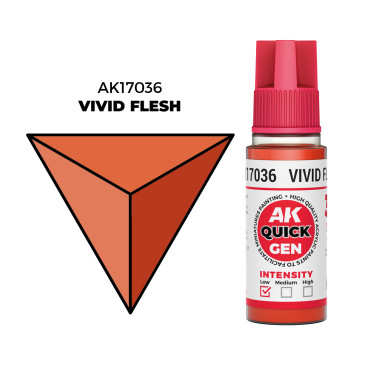 Boite de Quick Gen Color Ak Interactive - Vivid Flesh