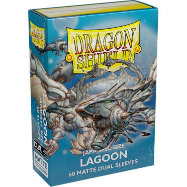 Boite de Dragon Shield - 60 Japanese Matte Dual Sleeves: Lagoon